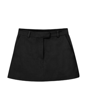 Sarah Mini Black Short Skirt