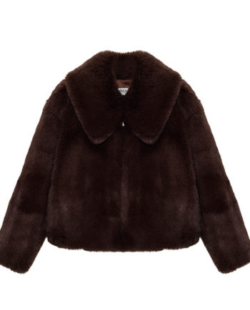 Brunette Faux Fur