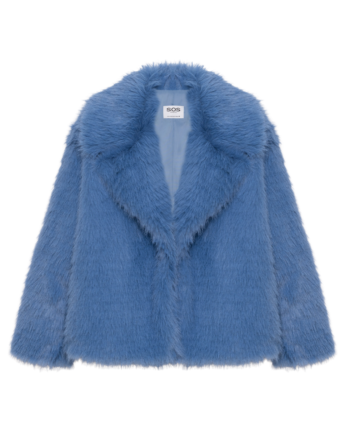 Gigi Azure Faux Fur
